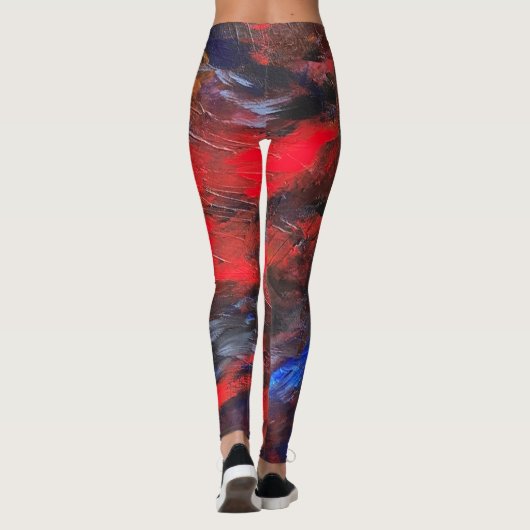 Leggings Juste puisque guêtres (Dos)