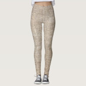 Leggings Jute Textile (Devant)