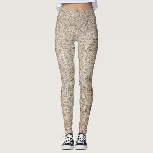 Leggings Jute Textile (Devant)