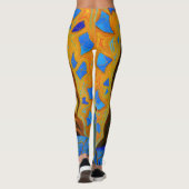 Leggings « Kaela » - Motif d'un passé (Dos)