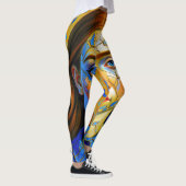 Leggings « Kaela » - Motif d'un passé (Droite)