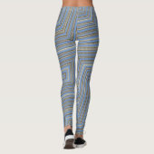 Leggings Kaki gris bleu 4Meg (Dos)