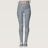 Leggings Kaki gris bleu 4Meg (Devant)