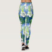 Leggings Kalani Tie Dye Blend Tropical Hibiscus (Dos)
