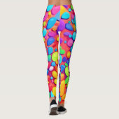 Leggings Kaleidoscope Abstrait (Dos)