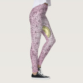 Leggings Kaleidoscope bleu rouge et vert Leggin Capri (Droite)