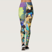 Leggings Kaleidoscope cosmique (Dos)