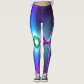 Leggings Kaleidoscope cosmique (Devant)