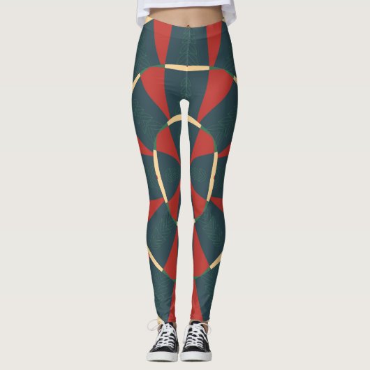 Leggings Kaléidoscope de Mandalaic (Devant)