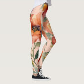 Leggings Kaleidoscope floral : conception de fleurs multico (Droite)