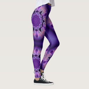 Leggings Kaleidoscope Fractal - Apophysis Fleur I