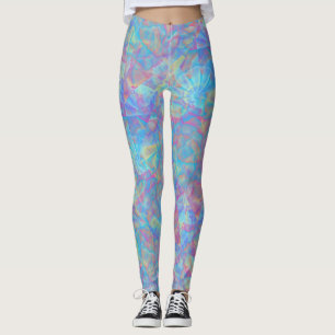 Leggings Kaléidoscope psychédélique