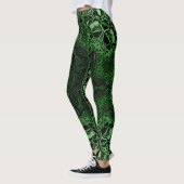Leggings Kaléidoscope vert (Gauche)