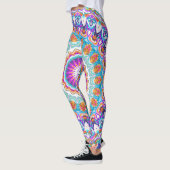 Leggings Kaleidoscope Violet Mandala (Gauche)