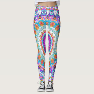 Leggings Kaleidoscope Violet Mandala