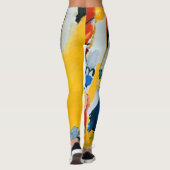 Leggings Kandinski Impression III Concert Peinture Abstrait (Dos)