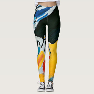 Leggings Kandinski Impression III Concert Peinture Abstrait