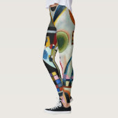 Leggings Kandinsky - Balançoire, peinture populaire (Gauche)