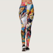 Leggings Kandinsky Composition VII Peinture Abstraite (Dos)