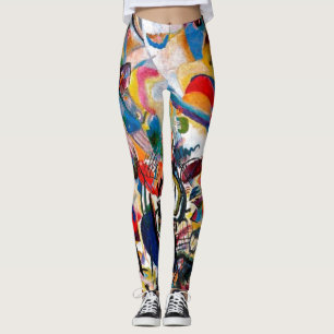 Leggings Kandinsky Composition VII Peinture Abstraite