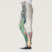 Leggings Kandinsky Green Composition 1923 Art Déco (Gauche)