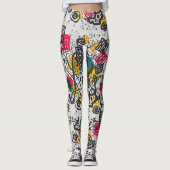 Leggings Kandinsky Small Worlds V Abstrait Classique (Devant)