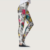 Leggings Kandinsky Small Worlds V Abstrait Classique (Droite)