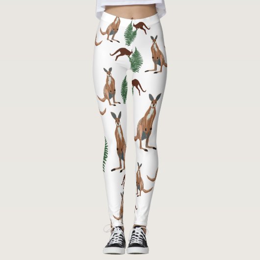 Leggings Kangourou australien (Devant)