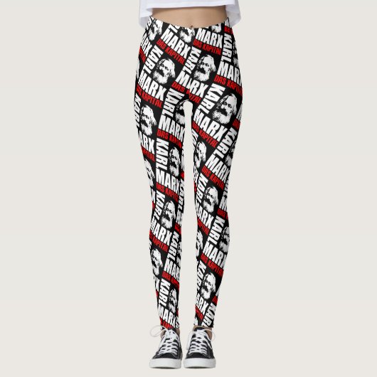 LEGGINGS KARL MARX (DAS KAPITAL) (Devant)