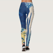 Leggings Katsushika Hokusai - Chutes Amida (Dos)
