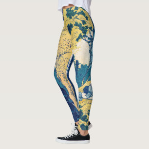 Leggings Katsushika Hokusai - Chutes Amida
