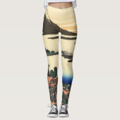 Leggings Katsushika Hokusai Dawn dans la province de Kai (Devant)