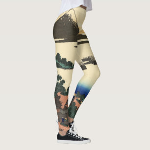 Leggings Katsushika Hokusai Dawn dans la province de Kai