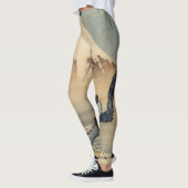 Leggings Katsushika Hokusai - Garçon regardant le Mont Fuji (Gauche)
