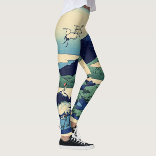 Leggings Katsushika Hokusai - Umegawa dans la province de S