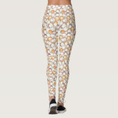 Leggings Kawaii Chubby Chats De Cartoon Avec Coeurs (Dos)