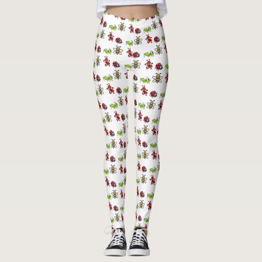Leggings Kawaii Insectes Thunder_Cove (Devant)