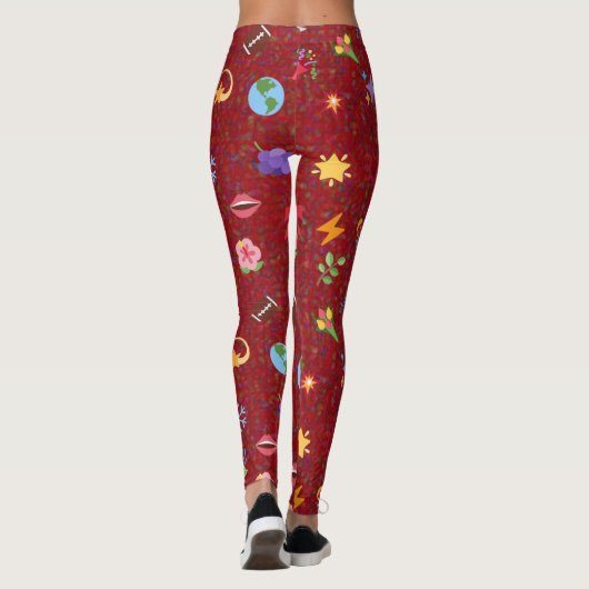 Leggings  kawaii pattern  (Dos)