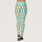 Leggings Kayaking Kayak Bateau Kayaker Motif (Dos)