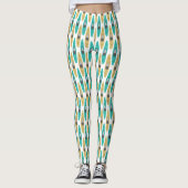 Leggings Kayaking Kayak Bateau Kayaker Motif (Devant)