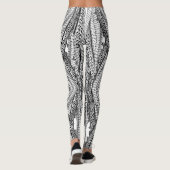 Leggings Keffiyeh Écharpe palestinienne tissu traditionnel (Dos)