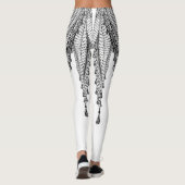 Leggings Keffiyeh Écharpe palestinienne tissu traditionnel (Dos)