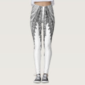 Leggings Keffiyeh Écharpe palestinienne tissu traditionnel (Devant)