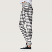 Leggings Keffiyeh noir et blanc (Gauche)