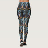 Leggings Kelpie Chien australien Peinture d'Halloween lunai (Dos)