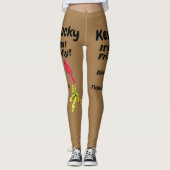 Leggings Kentucky c'est si amical (Devant)