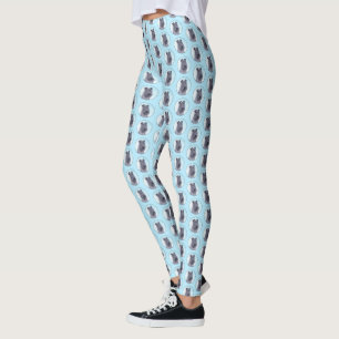 Leggings Kerry Blue Terrier peinture mignonne Chien d'origi