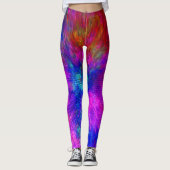 Leggings Kersplash psychédélique.... (Devant)