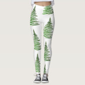 Leggings kerstbomen (Voorkant)