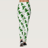 Leggings kerstbomen (Achterkant)